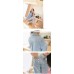2014 New Korea Korean Lady Long Sleeve Loose Irregular Hem Blouse Tops T-shirt