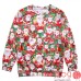Soft Warmth New Arrival Fashion Christmas Digital Sweatshirt Sweater Blouse Tops