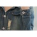 جاكيت جينز بأكمام طويلة بتصميم مميز جذاب
