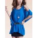 فستان الشهرة باللون الأزرق لتبدين متألقة دائماً