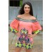 فستان صيفي كاجوال بطباعة