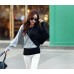 تي شيرت كاجوال أنيق بأكمام فراشة