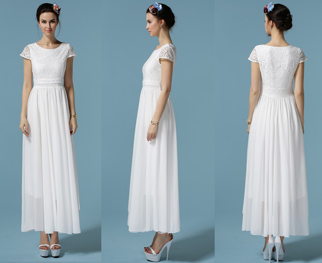 2015ElegantSpringTrendWomenSlitLaceSplitWhiteEveningMaxiDress-ZME041519WI