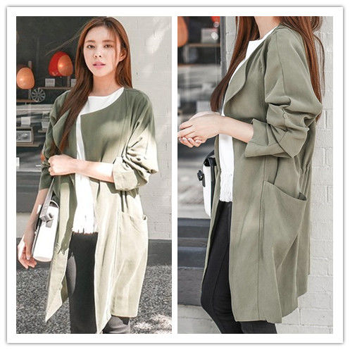 2015NewCollectionWomenLongCoatFashionLooseTurndownCollar-PYE082837GE