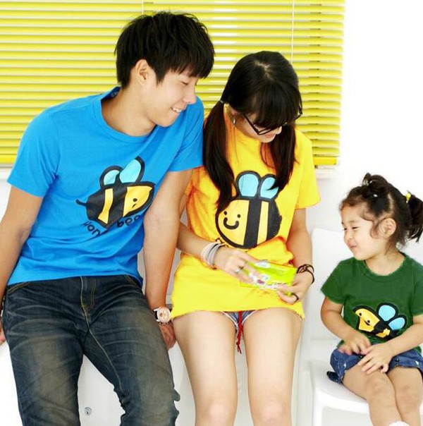 CheapCuteFamilytShirtPrintONetTShirtPattern-CMK081003