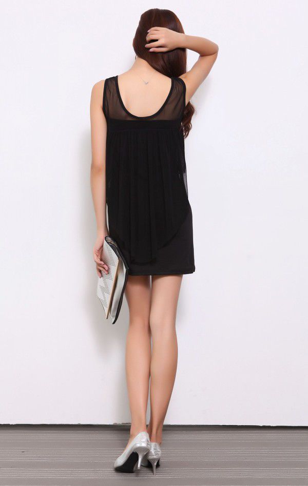 CheapWholesaleSexyBacklessWrapLittleBlackDress-TFK070652BA