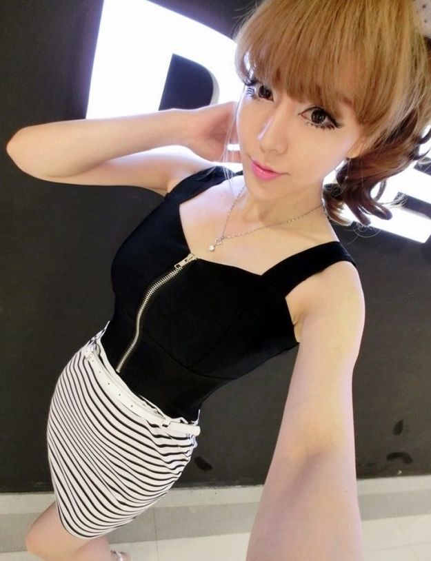 CheaperHotSexyZipperDressFemaleFauxPureColorStripedSplicedSquareNeckSleevelessDressesWithSashes-FT032645BA