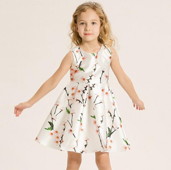 ChildrenClothesSleevelessFlowerGirlDresses-CMK062302WI