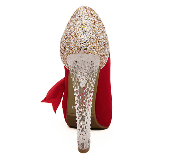 CuteBowDecoratedGlitteringRedPumpsCrystalTransparentHeelsPromPumps-DFE032708RD