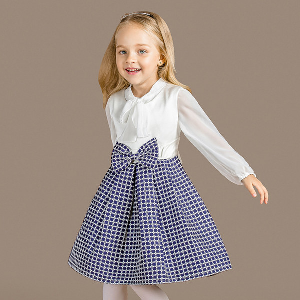 EuroFashionKidsSuitsPrincessDressesWithBlouses-YHK091436