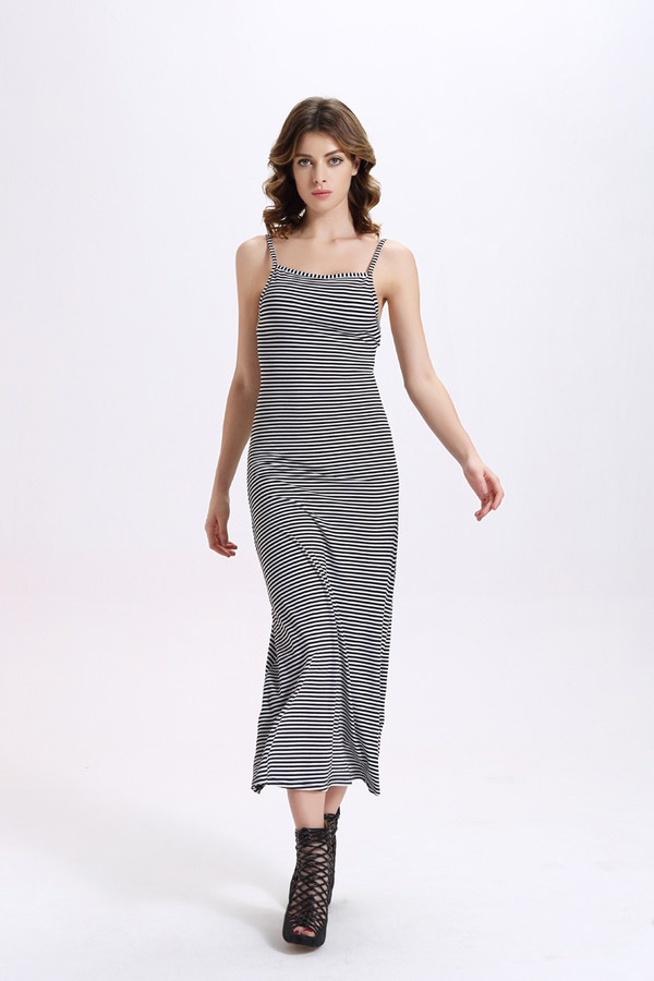 EuroSexyBacklessStripeStrapLongDress-TFK042905