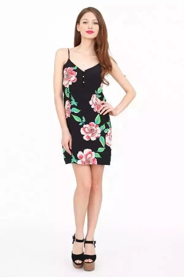 EuroStyleFlowerPrintBacklessSlipDressCheapDress-DFE091811