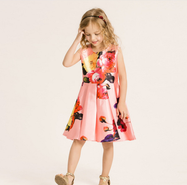 EuroStyleKidsSuitsFloralDressesWithBlouses-YHK091432