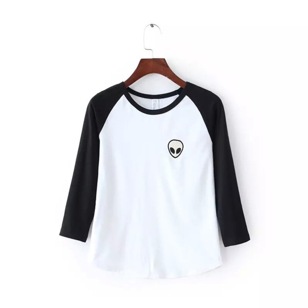 EuroStylePatchworkLongSleeveTShirtTops-CMK080456