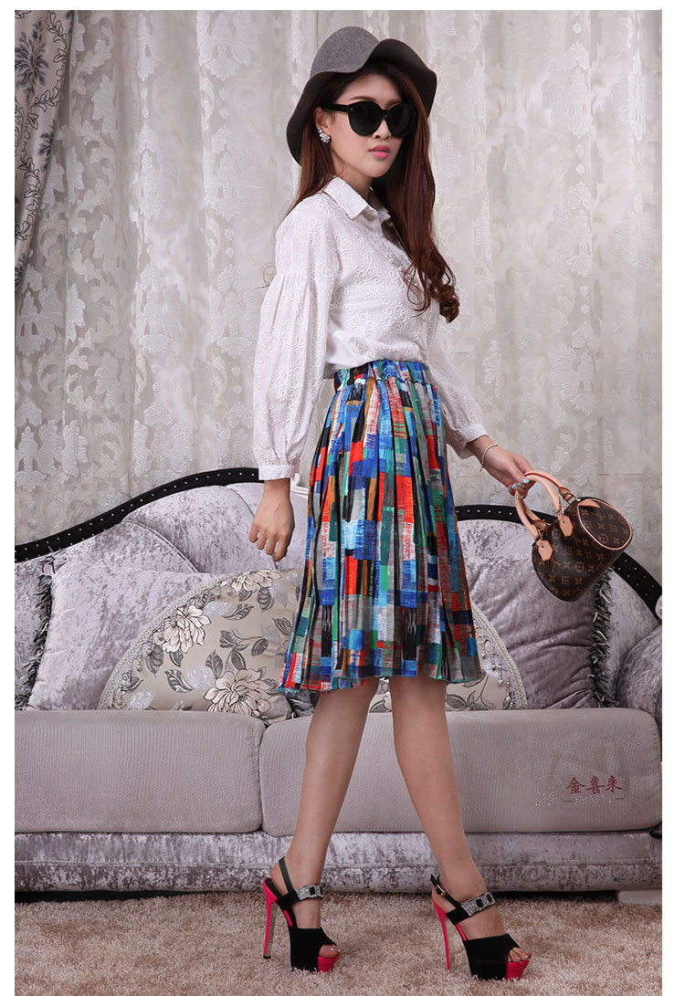 EuroWomenFashion2015FloralPrintingLongHighWaistSkirt-ZHE050332