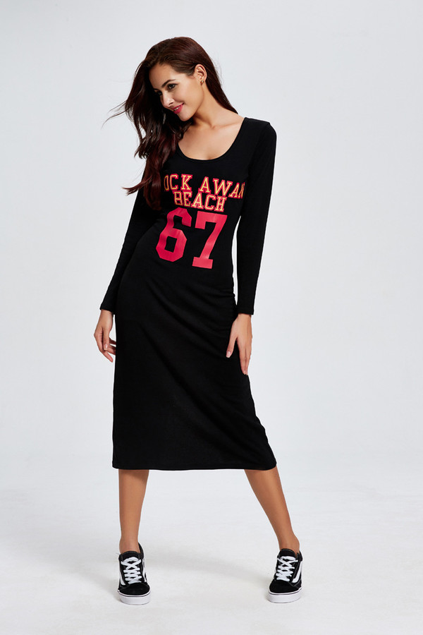 FashionNewLetterPrintingBlackDresses-ZFK081502BA