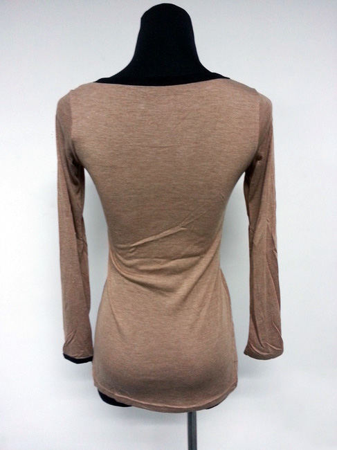 FlodingU-neckSlimMulti-colorCasualUnderShirt-MT010601