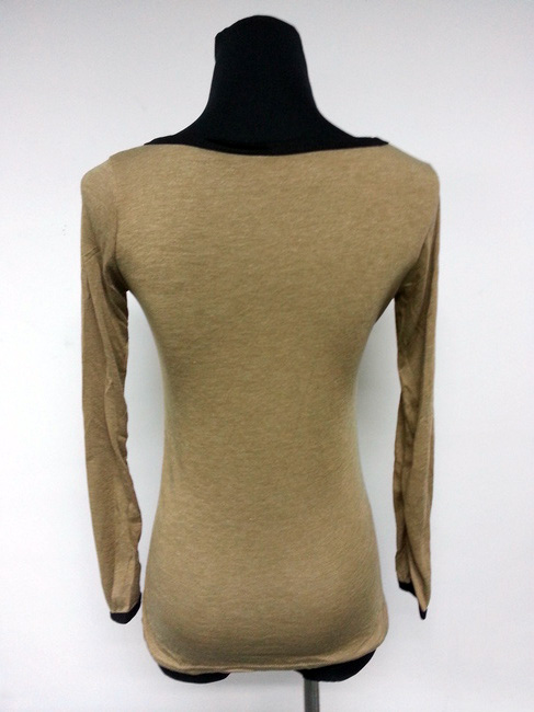 FlodingU-neckSlimMulti-colorCasualUnderShirt-MT010601