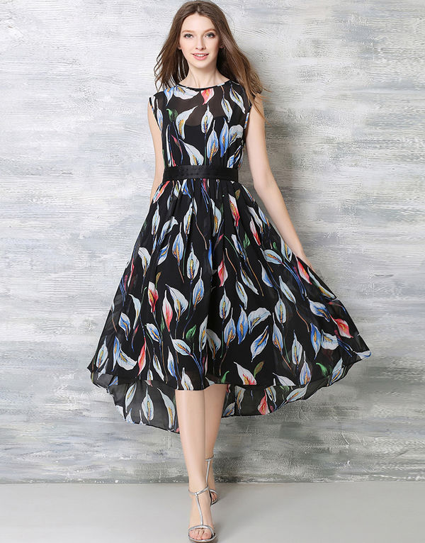 High-endSleevelessHigh-lowHemChiffonDress-LFK040611