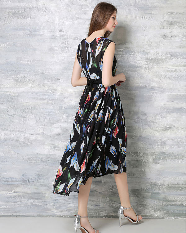 High-endSleevelessHigh-lowHemChiffonDress-LFK040611