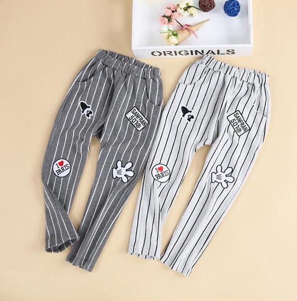 HighQualityCasualStripedKidsPants-YMK082573