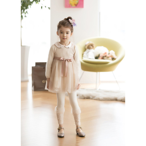 HighQualityEmbroideryLaceLongSleeveGirlsDress-YMK082582