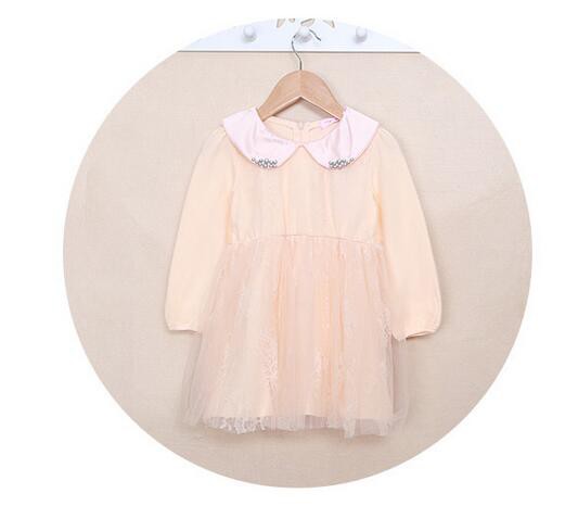 HighQualityEmbroideryLaceLongSleeveGirlsDress-YMK082582