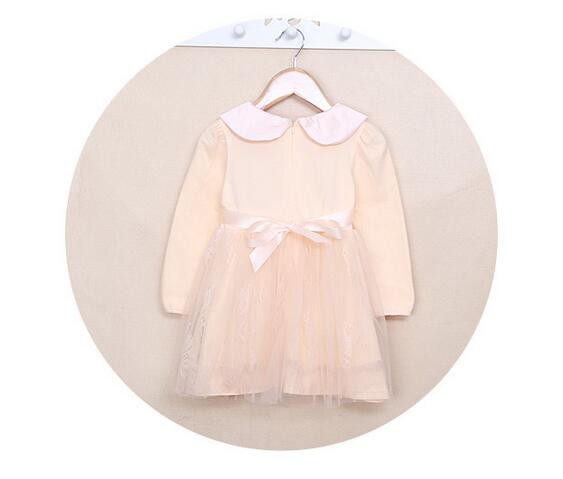 HighQualityEmbroideryLaceLongSleeveGirlsDress-YMK082582