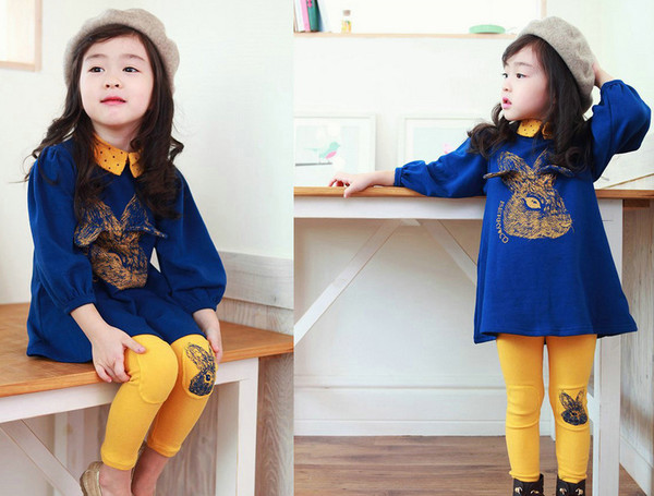 HighQualityRabbitLongSleeveTopsKidsSuits-YHK091442