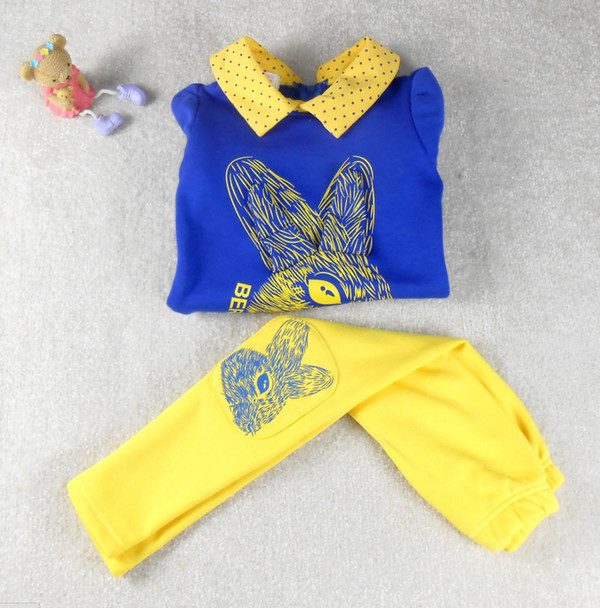 HighQualityRabbitLongSleeveTopsKidsSuits-YHK091442