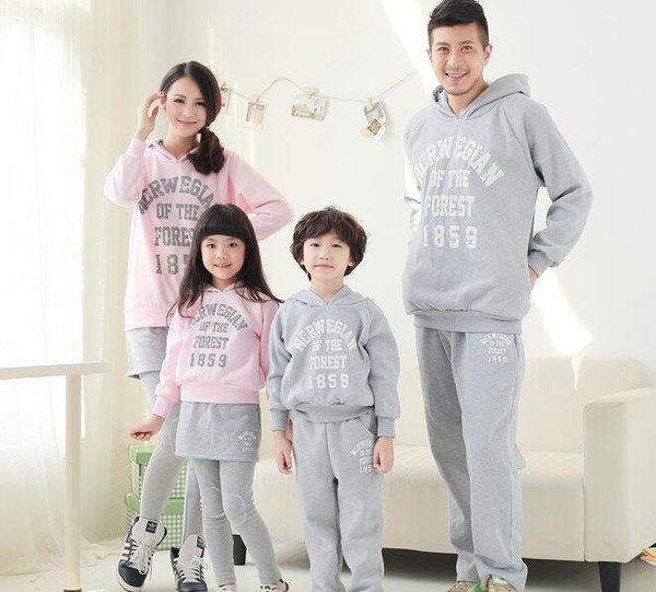 HighQualitySportingClothingLetterPrintFamilySuits-CMK081012