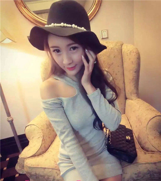 HotSaleAll-matchingFashionOffTheShoulderLongSleeveKnittingDressForWomen-LFE102167