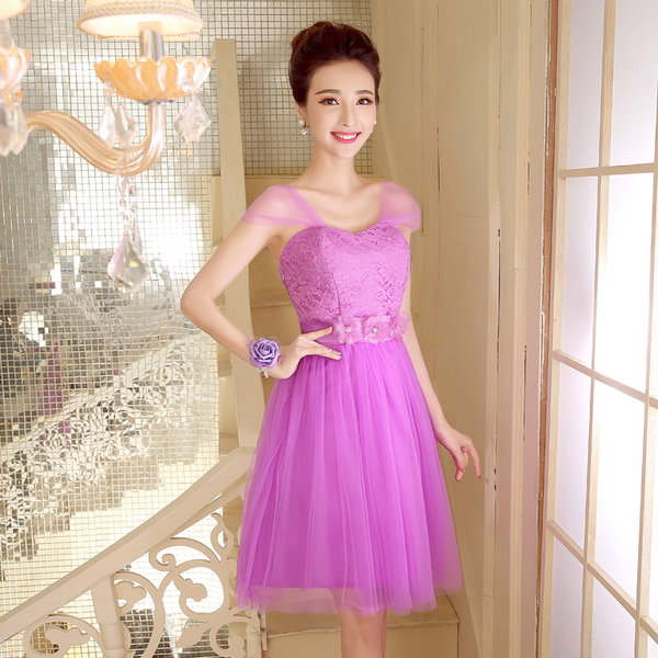 HotSaleShouldersKneeLengthNiceFormalAndEveningDressesPatterns-LYE092513