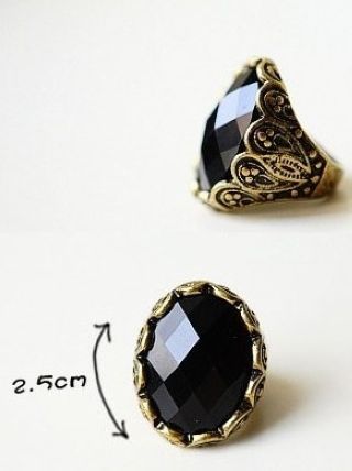 JapanNewFashionWomenGemstoneFingerRing-SL061417BA