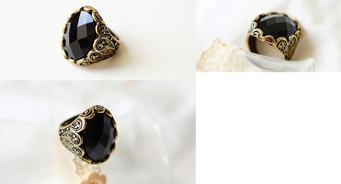 JapanNewFashionWomenGemstoneFingerRing-SL061417BA