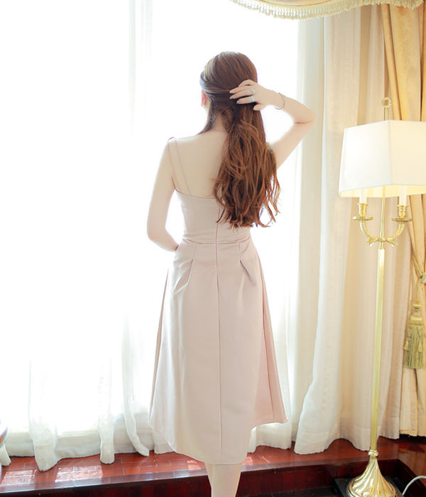 KoreanSexyBacklessStrapLongFormalDress-TZK051032