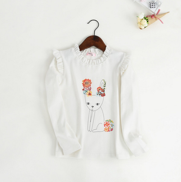 KoreanStylePrintedLongSleeveChildrenTops-YHK090622