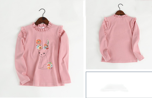 KoreanStylePrintedLongSleeveChildrenTops-YHK090622