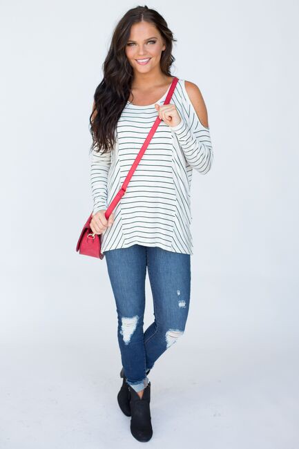 LadiesLikeStripedOffShoulderTShirtDesign-CMK081632