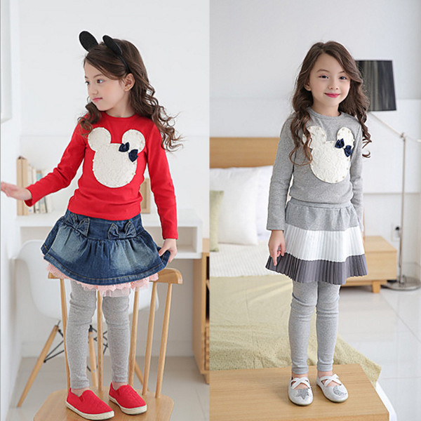 NewArrivalAppliquesLongSleeveChildrenTops-YHK090624