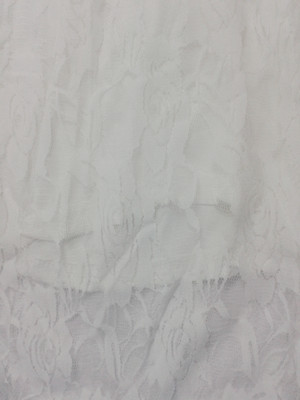 NewArrivalKoreaStylishV-neckPureColorLaceDress-YL062404WI