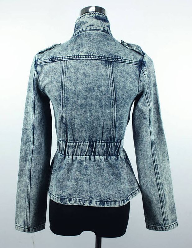 NewStyleChestPocketsZipperLongSleeveDenimJacket-XR071912BU