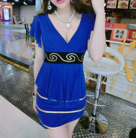 NightClubSexyBacklessVNeckBeadedWrapDress-TZK062865