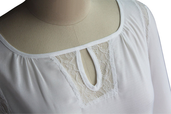 OnlineBuyHollowOutWhiteLongSleeveWhiteBlouse-CK090514WI