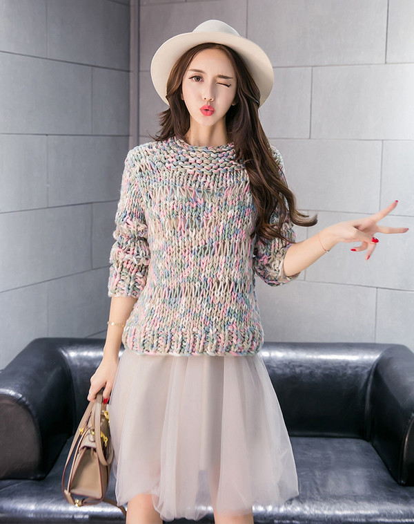 OnlineBuyONeckCableKnitSweaterPulloverTops-CMK083038