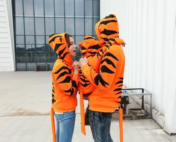 OnlineFunnyFamilySetsZipperedWinterTigerCoats-CMK070926