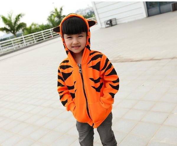 OnlineFunnyFamilySetsZipperedWinterTigerCoats-CMK070926