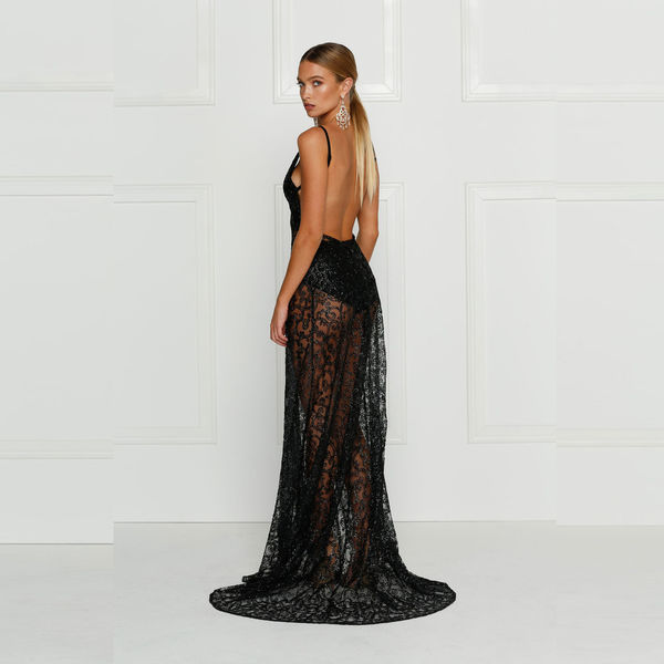 SexyBacklessGauzePerspectiveBlackLongDresses-TZK090826BA