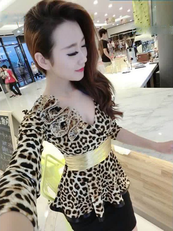 SexyLadiesLeopardNightclubDress-AZK083027B