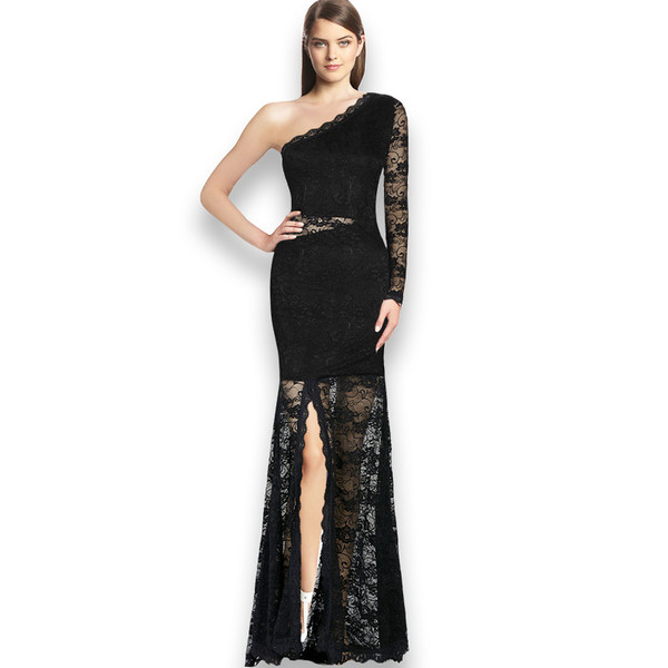 SexyOneShoulderLaceSlitEveningDresses-AFK090911BA